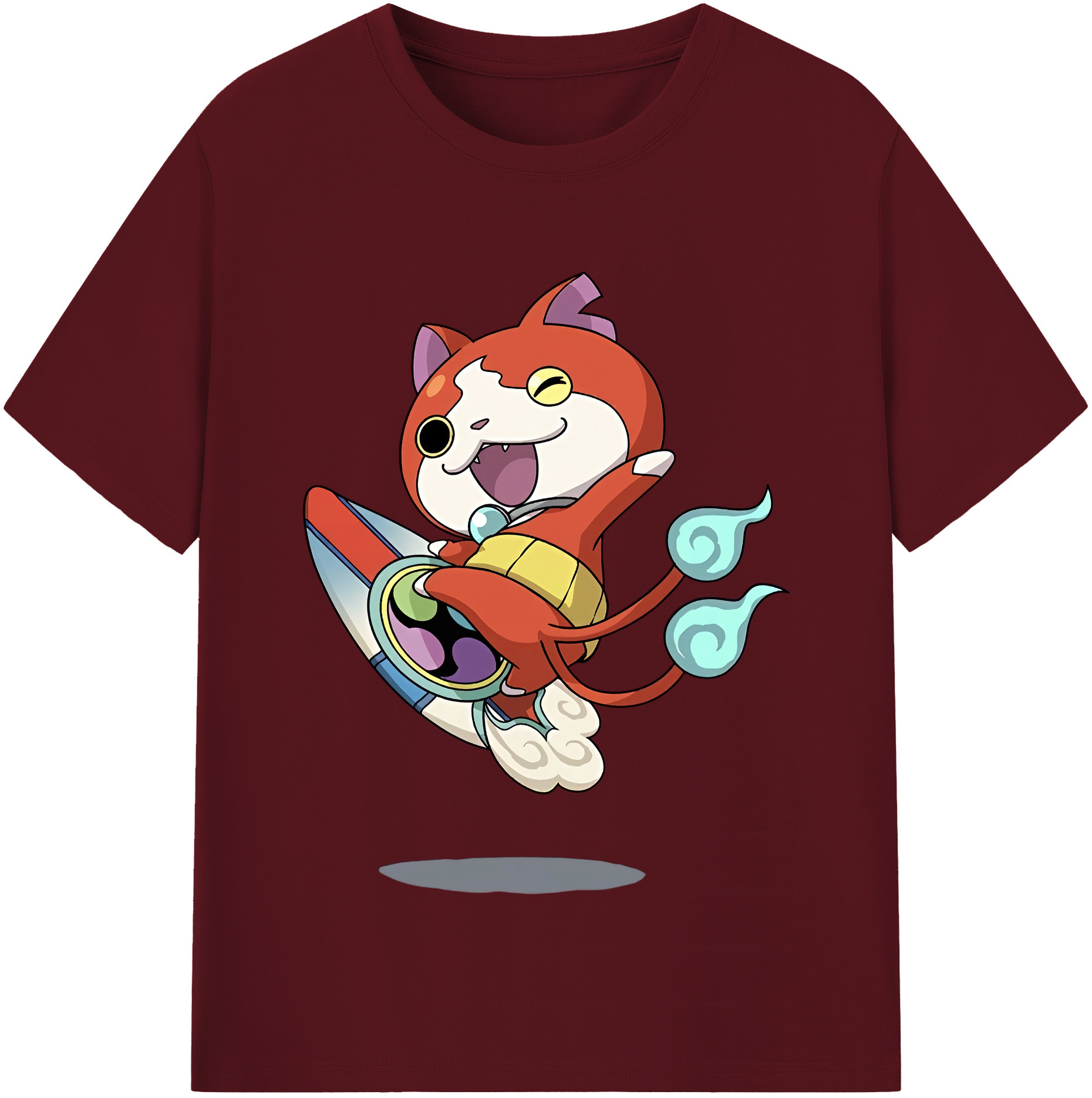 （画像用） 妖怪ウォッチ Yo-kai Watch 綿100％半袖Tシャツ（フロントプリント）
